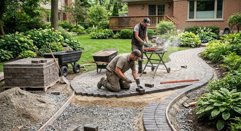 Brick Landscaping Service in Fairfield County, CT