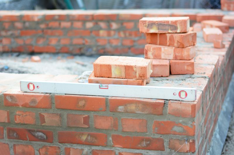 Brick Wall Installation in Fairfield County, CT