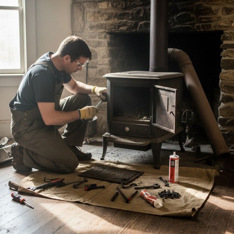 Wood Burning Stove Installation