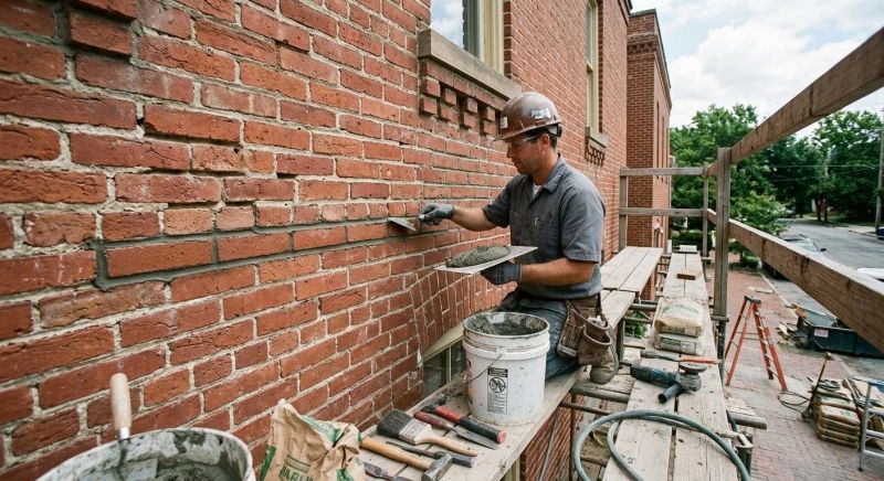 Stone Tuckpointing in Cleveland, OH